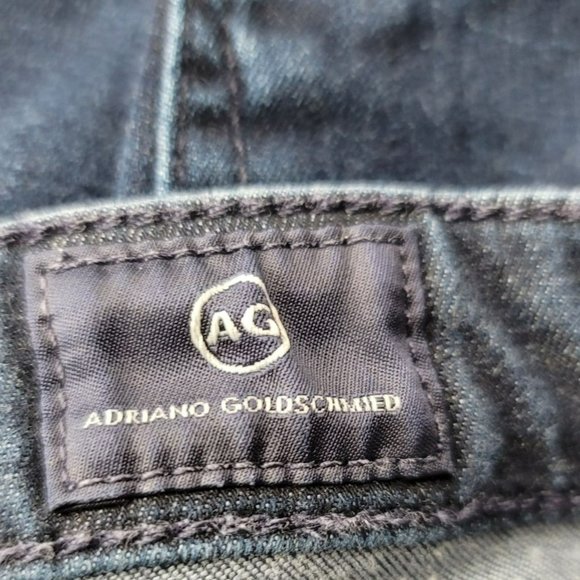 AG Skinny Jeans Adriano Goldschmied Stilt Cigarette Mid Rise Size 28 Stretch - Picture 6 of 7